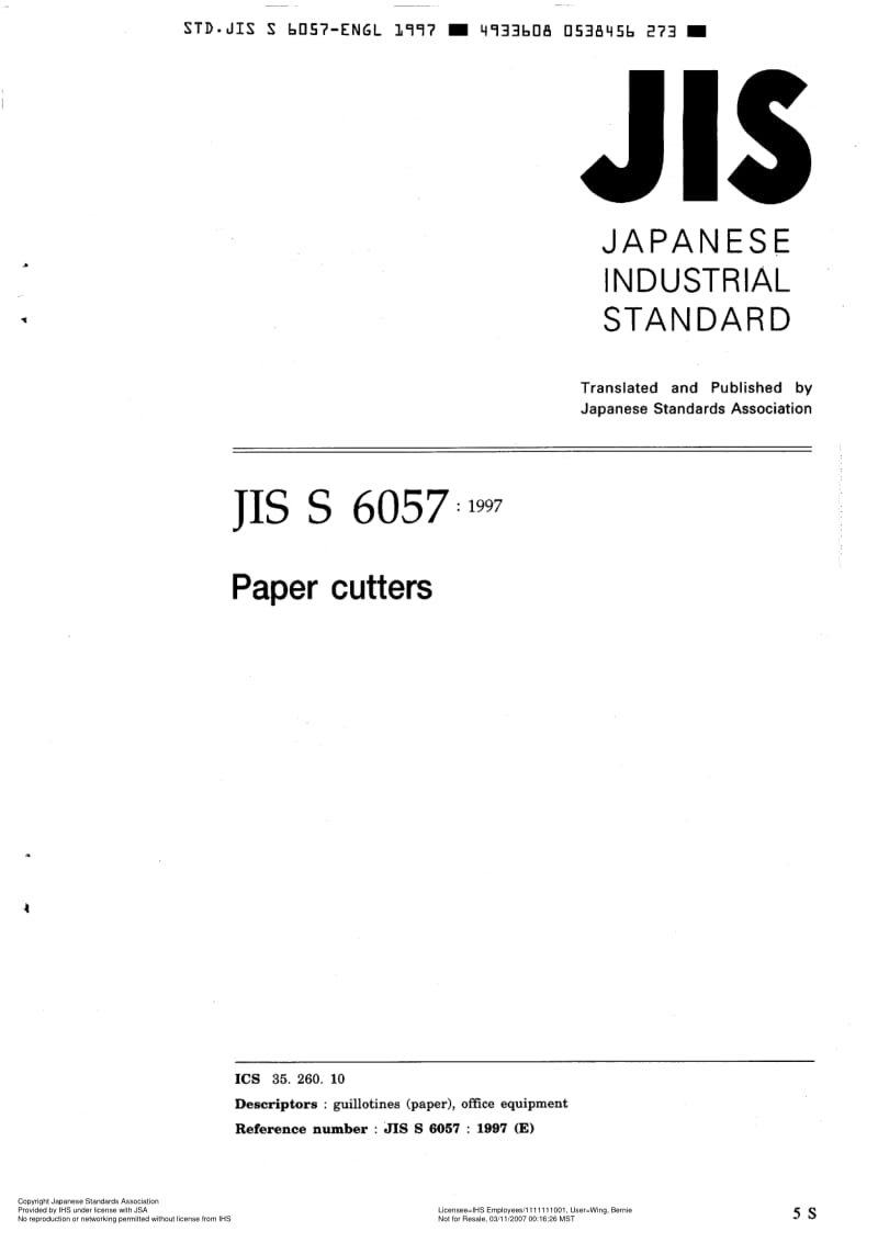JIS-S-6057-1997-R2006-ENG.pdf_第1页