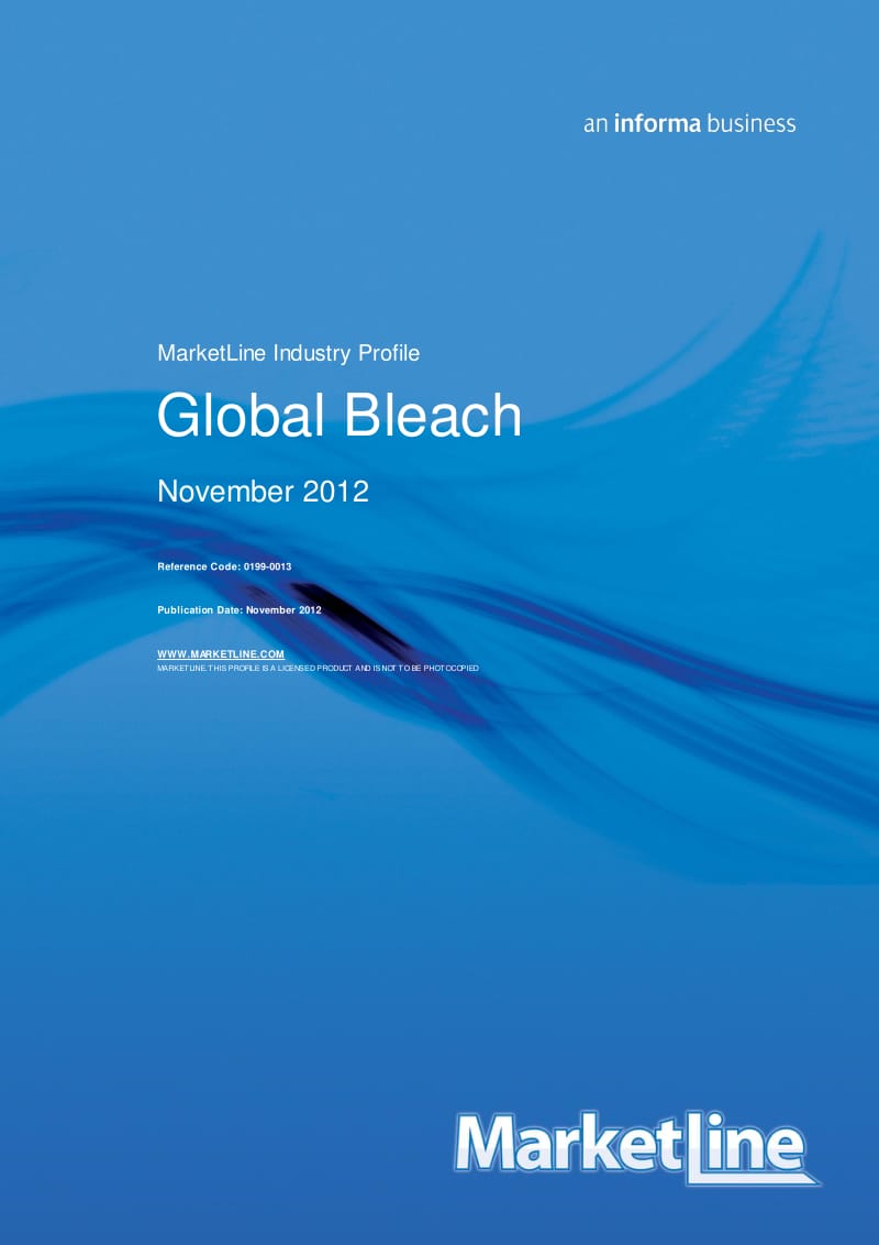 Industry Report - Global Bleach.pdf_第1页