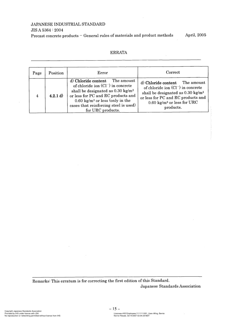 JIS-A-5364-2004-ENG.pdf_第1页