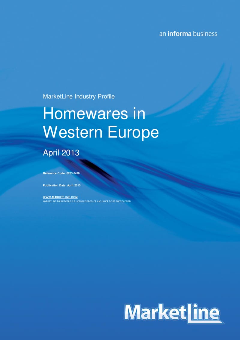 Homewares in Western Europe.pdf_第1页