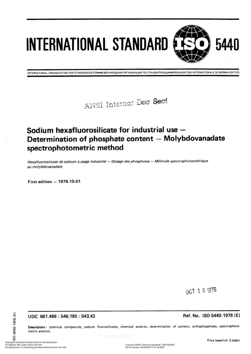 ISO-5440-1978.pdf_第1页