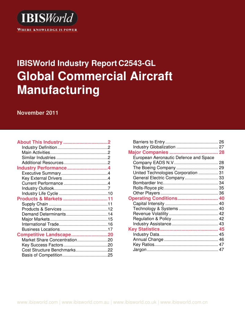 Global Commercial Aircraft Manufacturing.pdf_第1页
