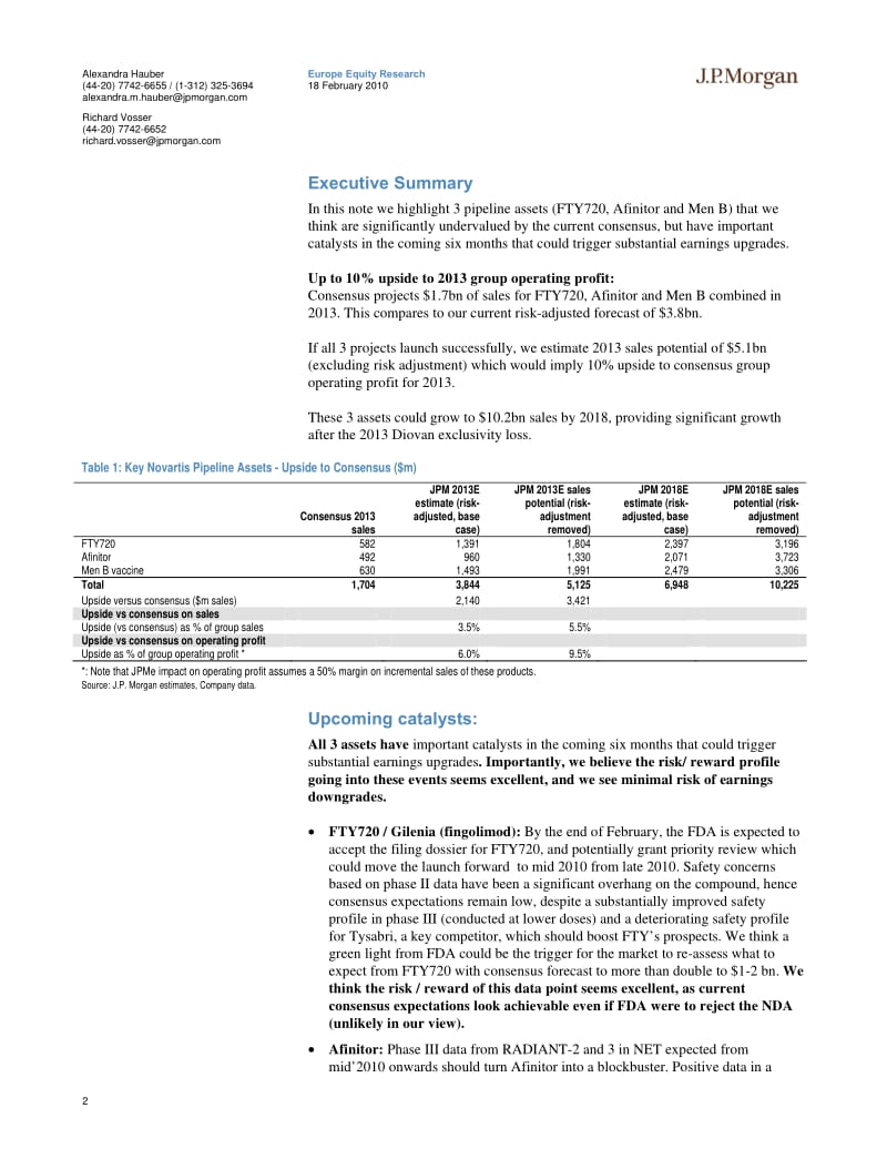 jp-Novartis-flexing the upside from near term pipeline catalysts-100218.pdf_第2页