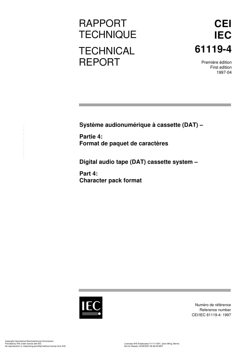 IEC-TR-61119-4-1997.pdf_第1页