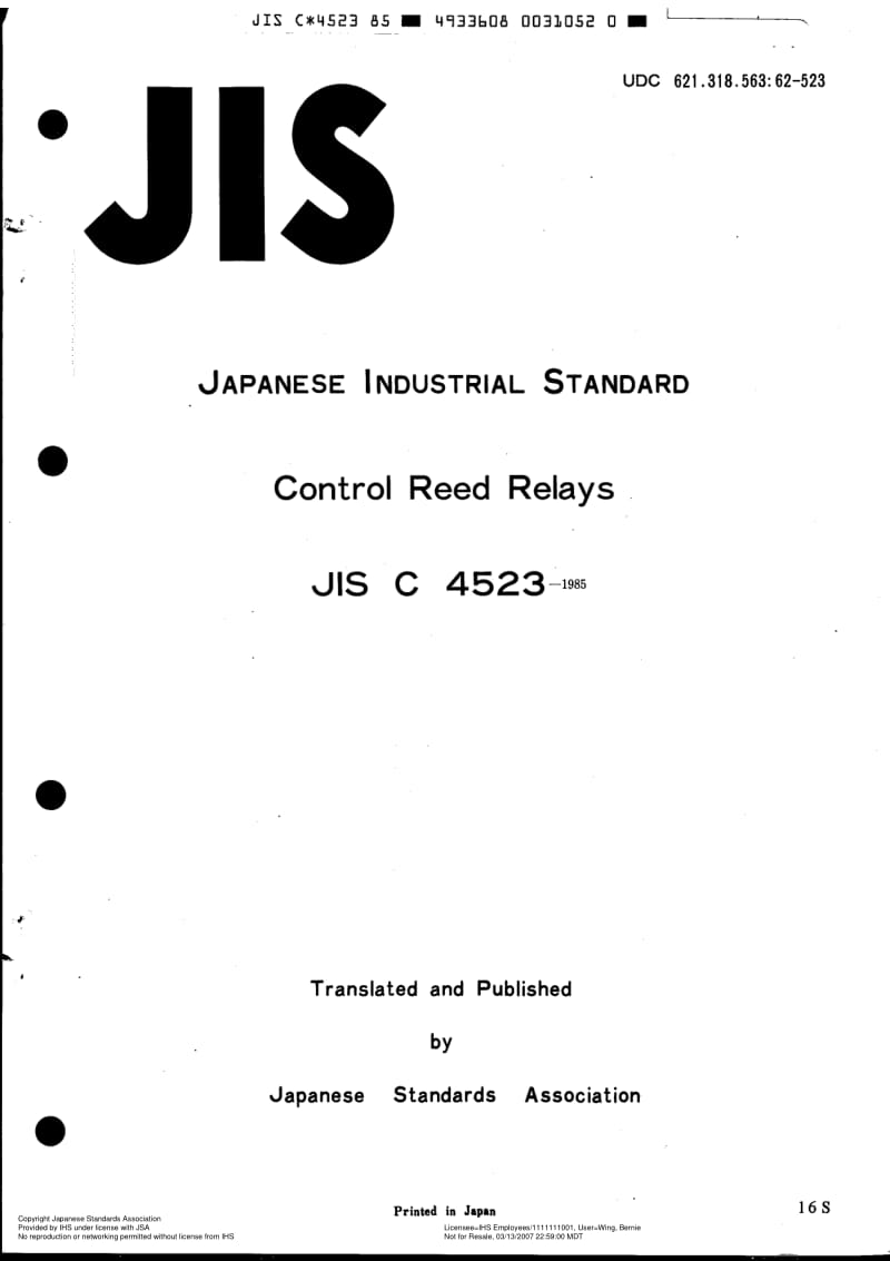 JIS-C-4523-1985-R2006-ENG.pdf_第1页