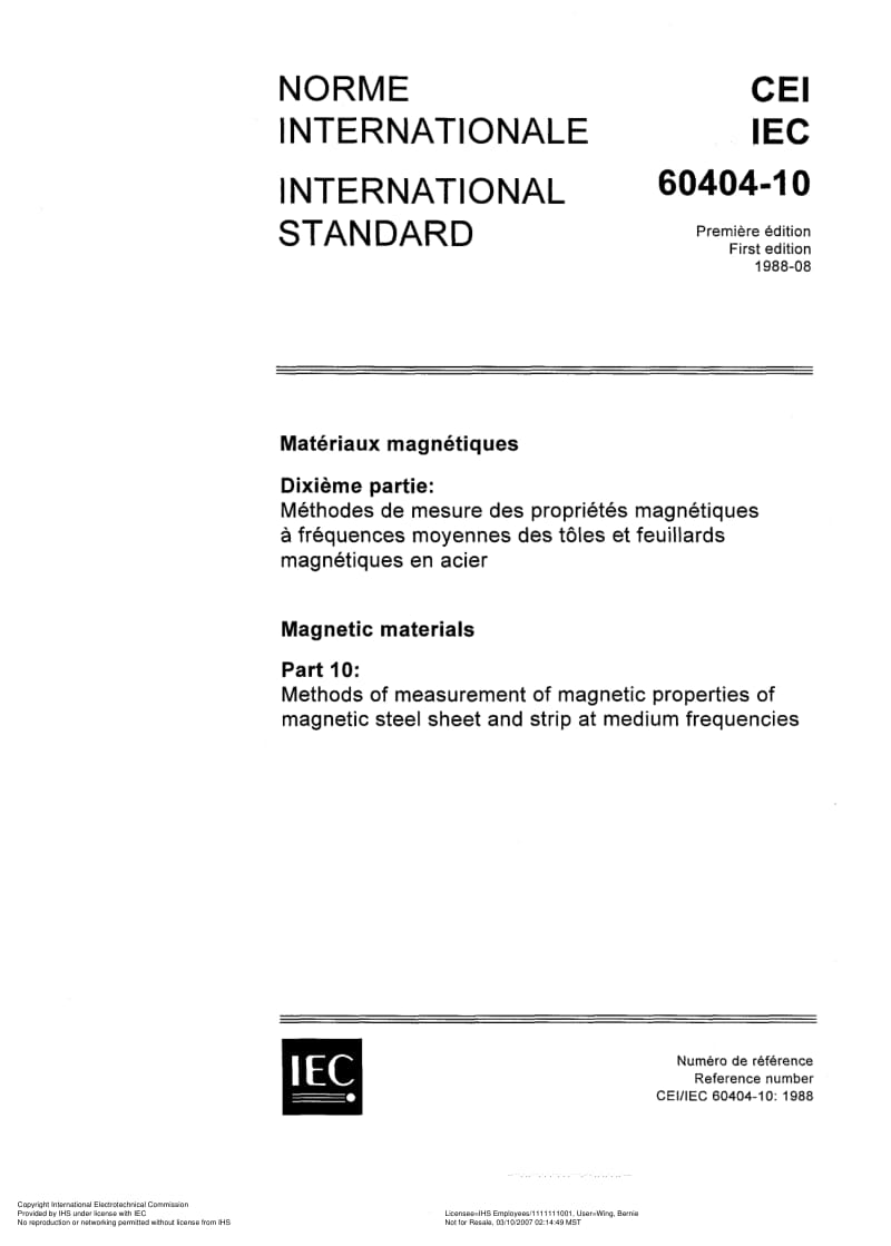 IEC-60404-10-1988.pdf_第1页