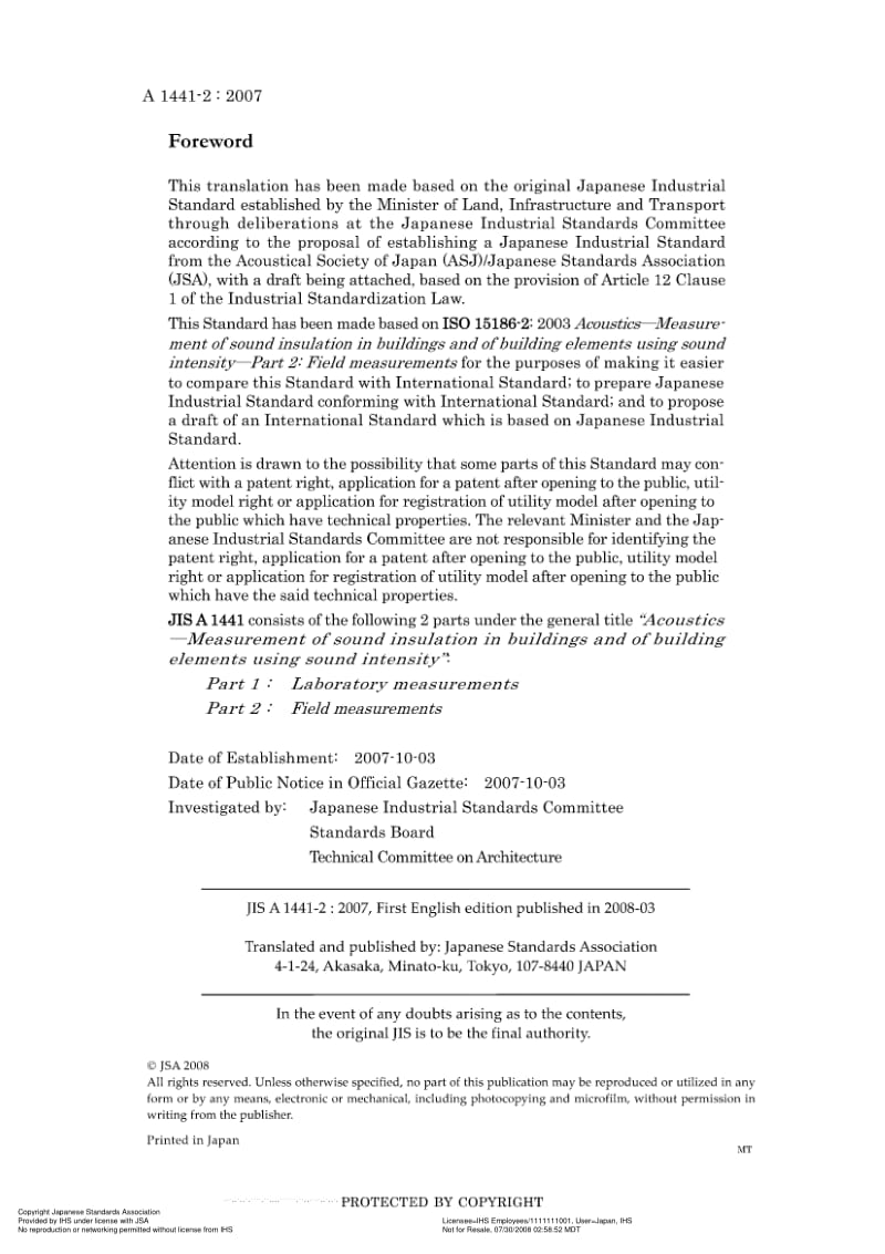 JIS-A-1441-2-2007-ENG.pdf_第2页