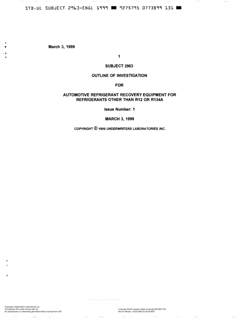 UL-SUBJECT-2693-1999.pdf_第1页