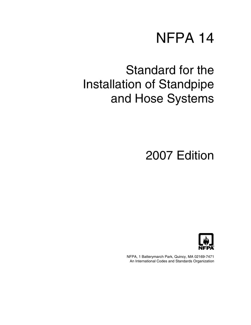NFPA-14-2007.pdf_第1页