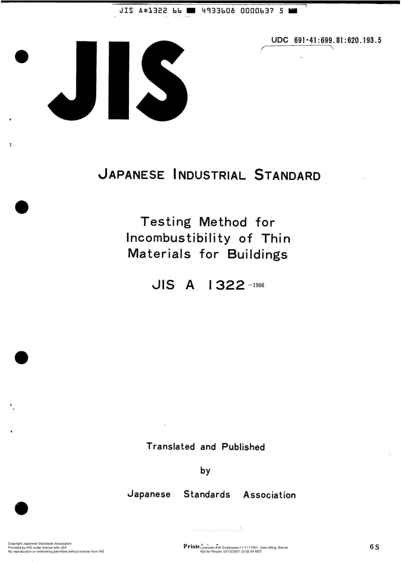 JIS-A-1322-1966-R2001-ENG.pdf_第1页