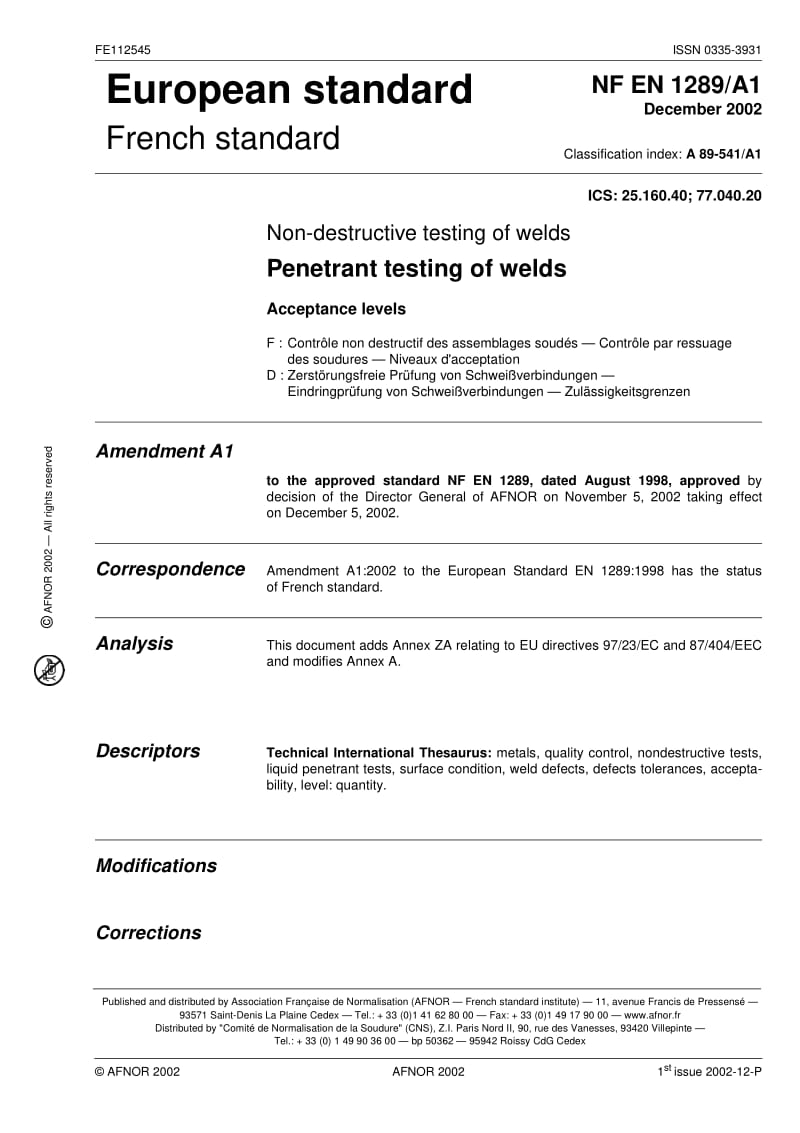 NF-EN-1289-A1-2002-ENG.pdf_第2页