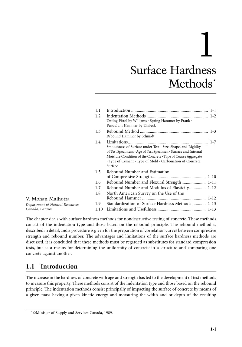 Handbook of nondestructive testing of concrete：Surface Hardness Methods.pdf_第1页