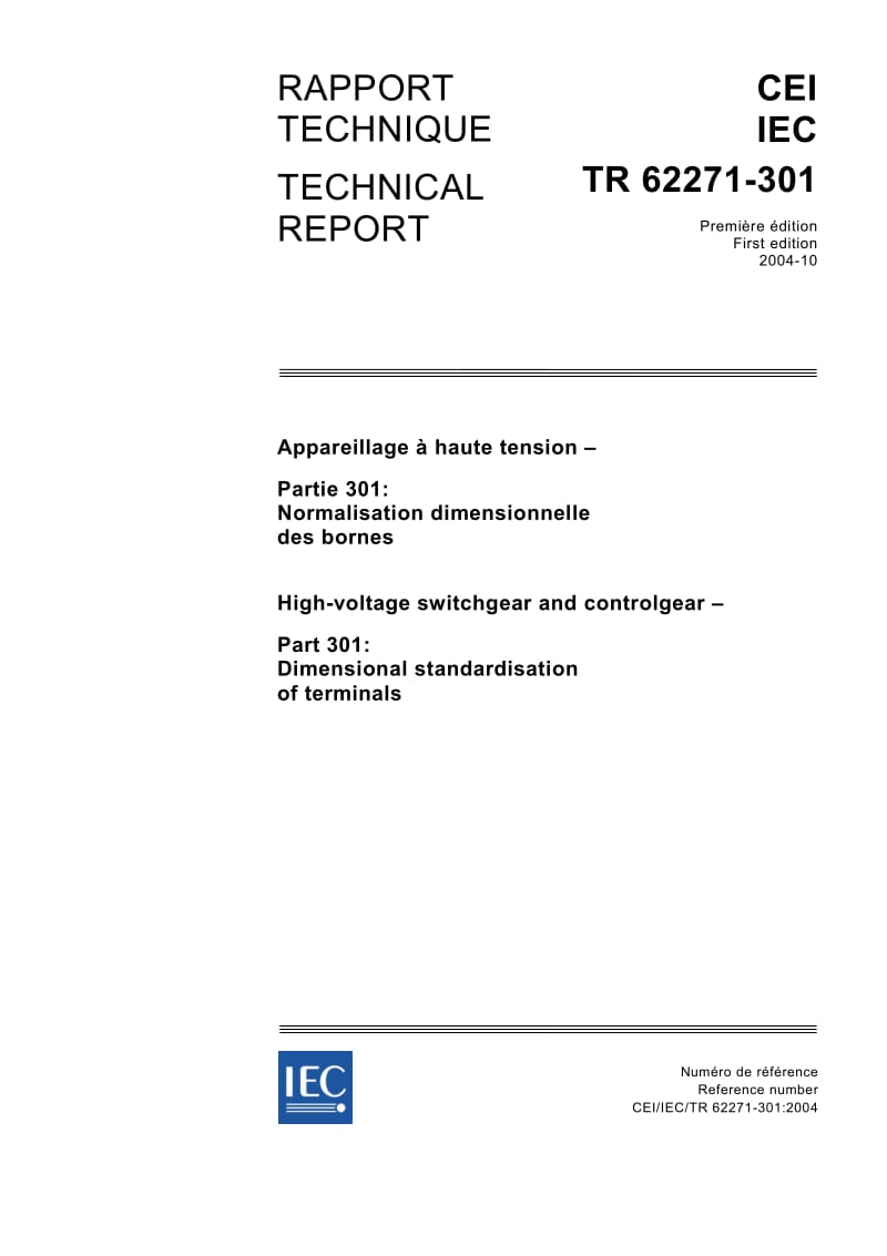 IEC-TR-62271-301-2004.pdf_第1页