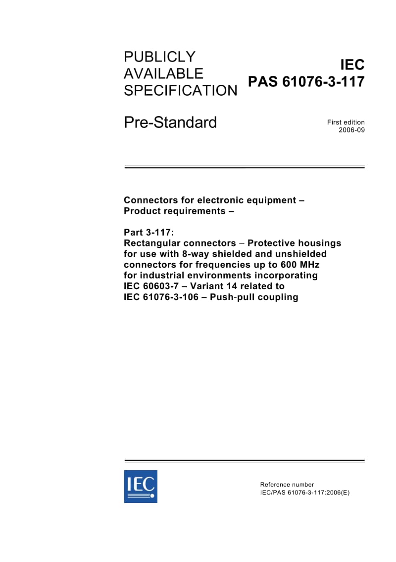 IEC-PAS-61076-3-117-2006.pdf_第1页