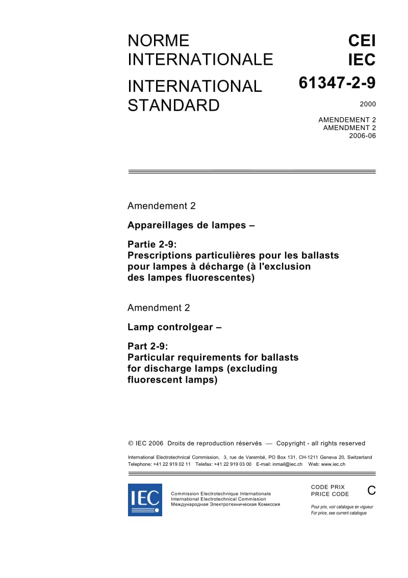 IEC-61347-2-9-AMD-2-2006.pdf_第1页