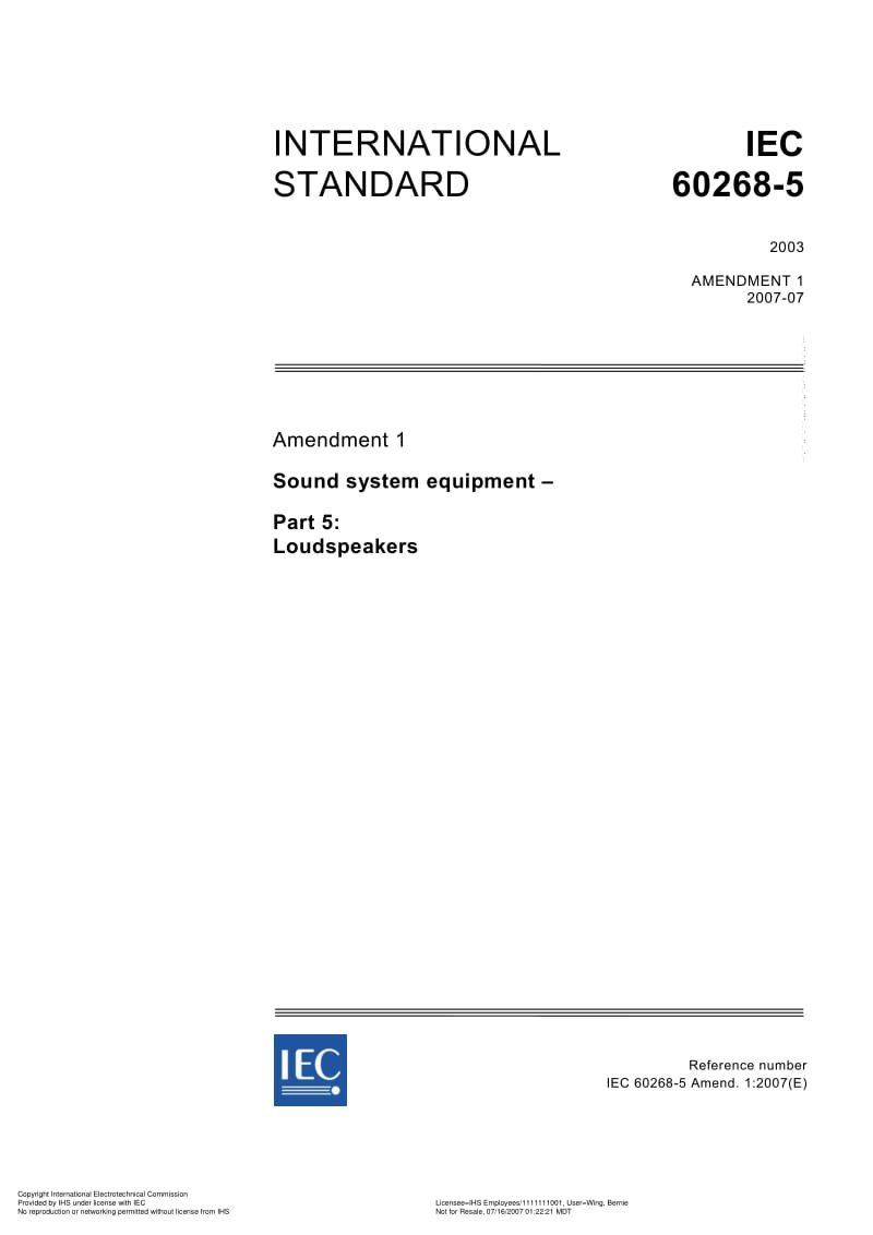 IEC-60268-5-AMD-1-2007.pdf_第1页