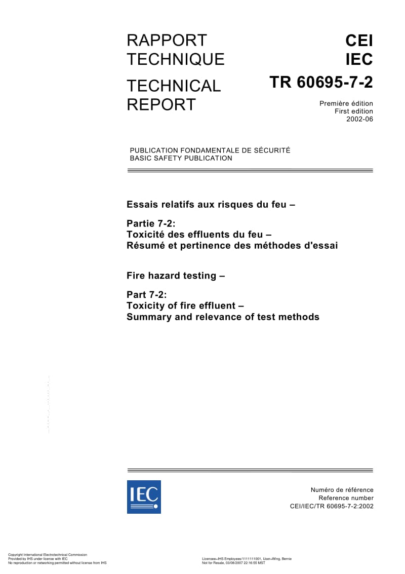 IEC-TR-60695-7-2-2002.pdf_第1页