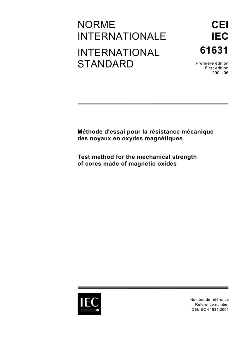IEC-61631-2001.pdf_第1页