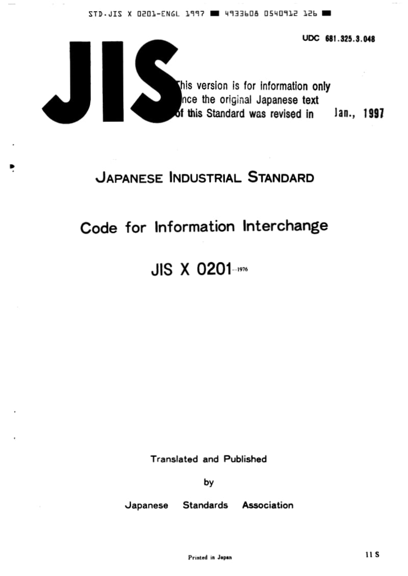 JIS-X-0201-1997-ENG.pdf_第1页