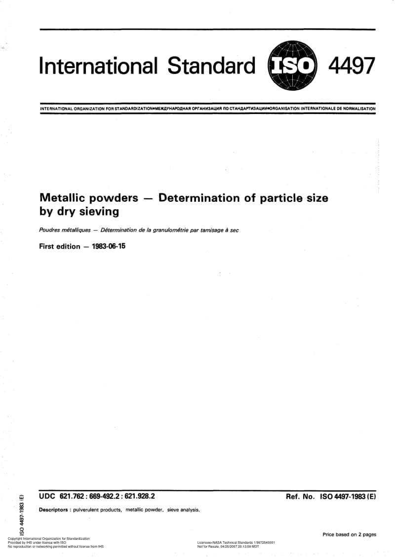 ISO-4497-1983.pdf_第1页