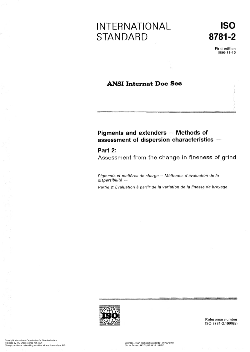 ISO-8781-2-1990.pdf_第1页