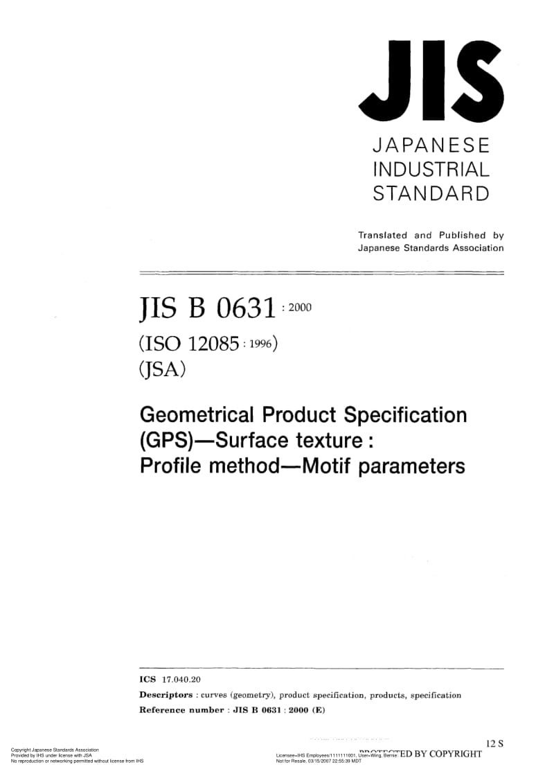 JIS-B-0631-2000-R2005-ENG.pdf_第1页