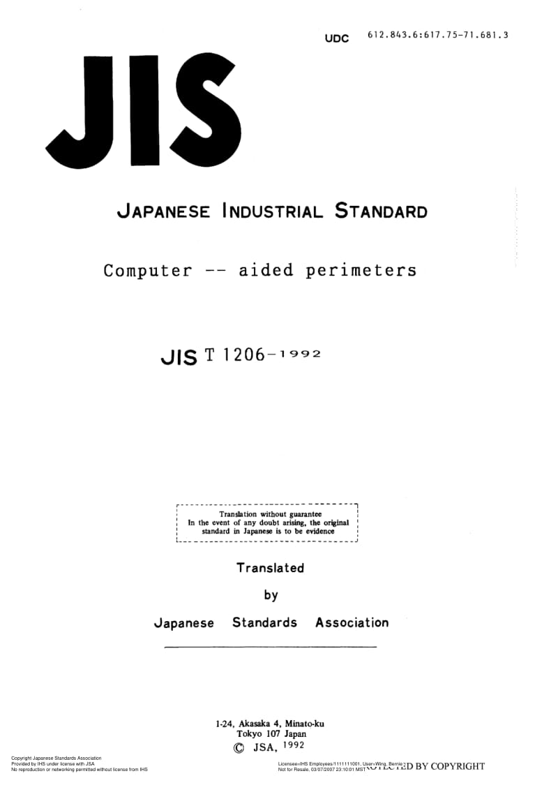 JIS-T-1206-1992-ENG.pdf_第1页