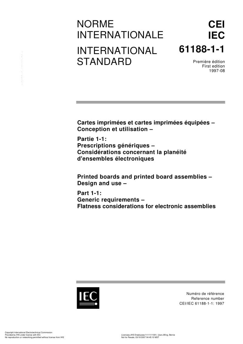 IEC-61188-1-1-1997.pdf_第1页