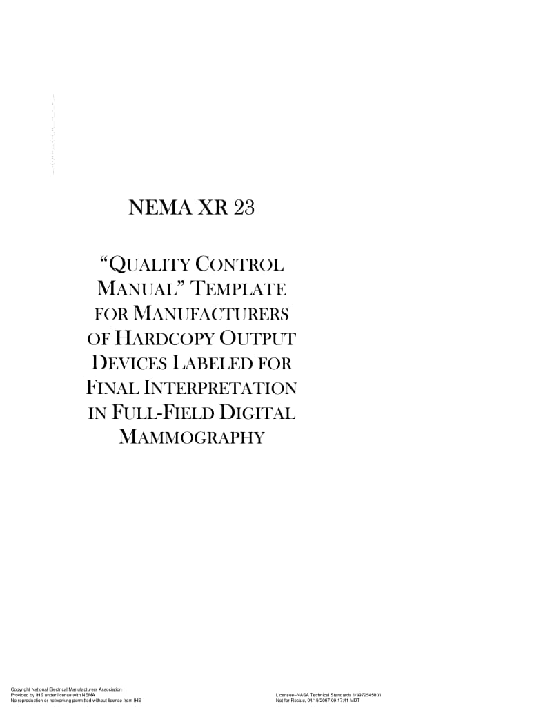 NEMA-XR-23-2006.pdf_第1页