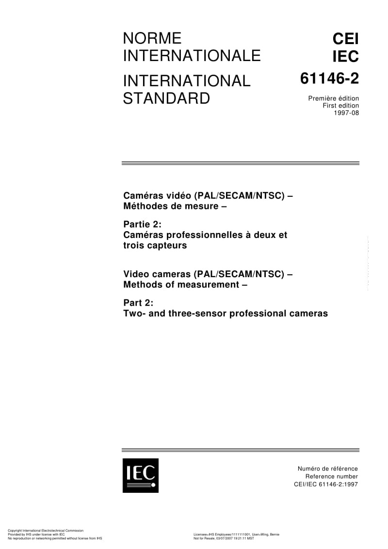 IEC-61146-2-1997.pdf_第1页