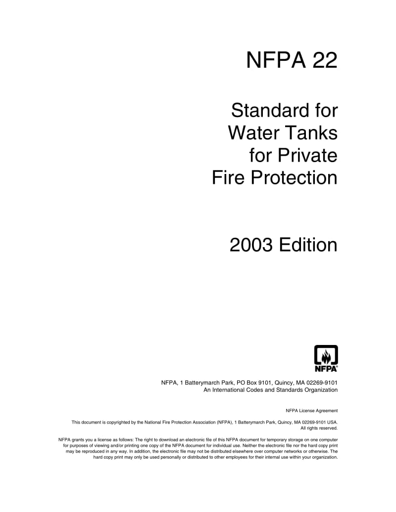NFPA-22-2003.pdf_第1页