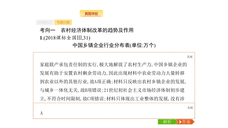 2020版新设计历史通史版大一轮复习课件：专题八　中国特色社会主义建设的道路 22 .pdf_第3页
