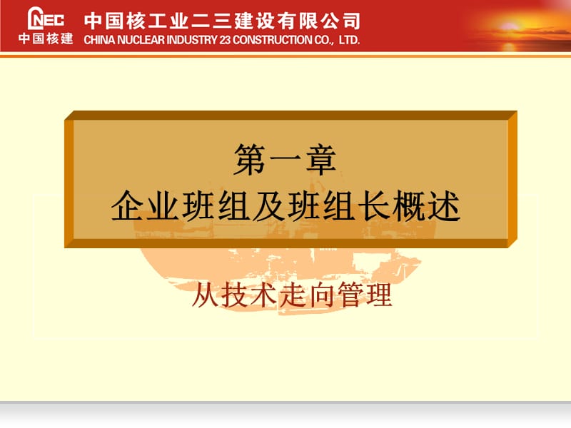 企业班组及班组长概述.ppt_第1页