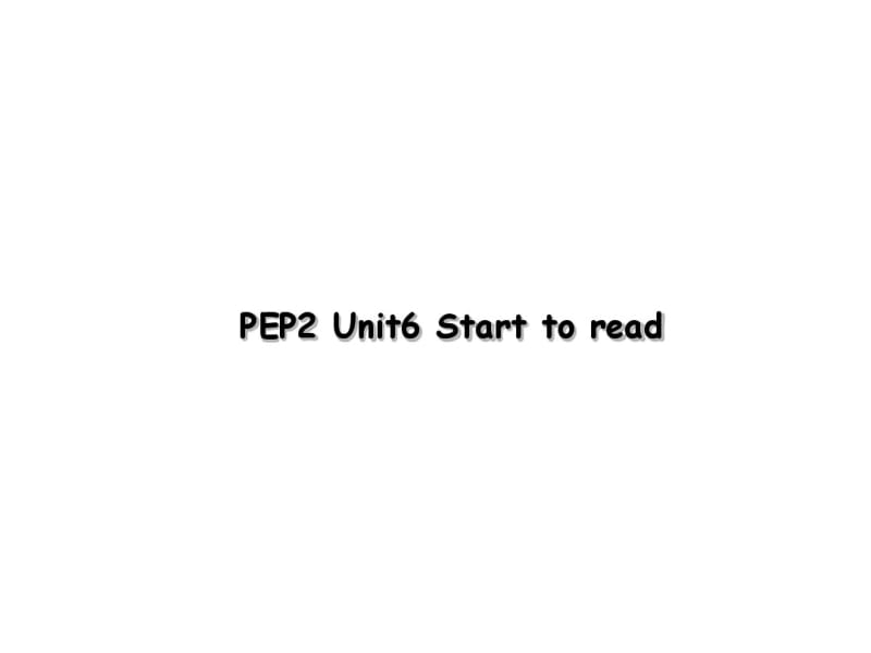 人教PEP版小学英语三年级下册期末总复习PPT课件.pdf_第2页