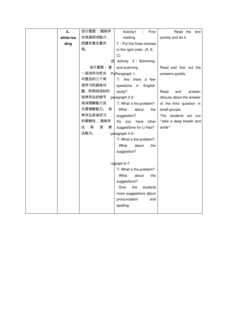 最新外研版八年级英语初二上册Module1Unit2教学设计.pdf_第2页