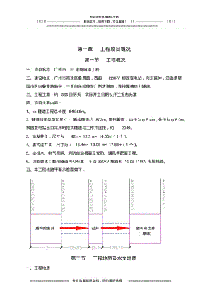 电缆隧道工程监理规划.pdf