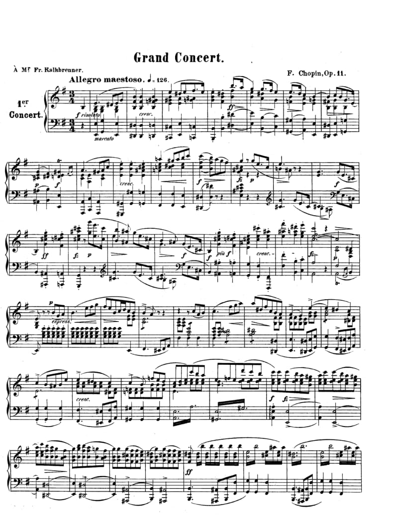 肖邦e小调第一钢琴协奏曲(钢琴独奏谱).pdf_第1页