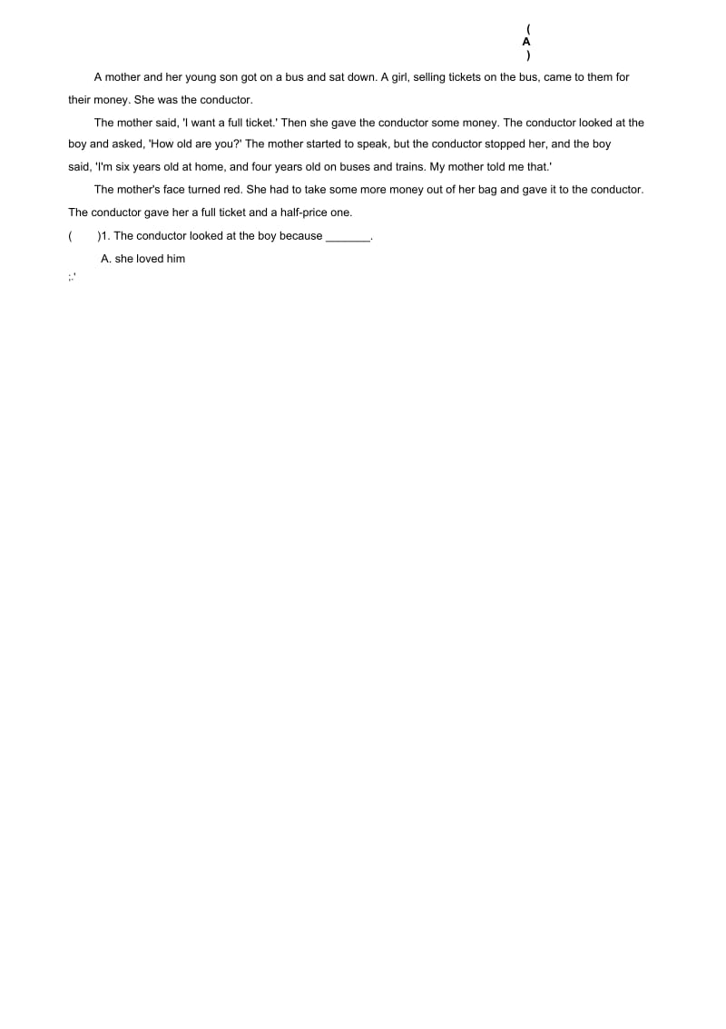 初一英语期末测试卷及答案(1).docx_第3页
