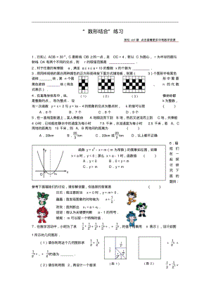 中考数学复习之“数形结合”练习.pdf
