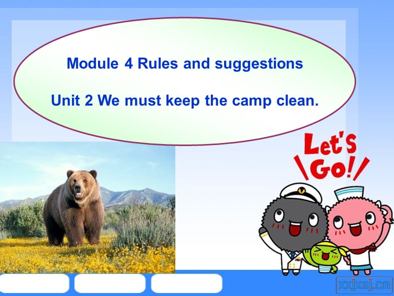 外研（新标准）版 九级下 module 4 rules and suggestions unit 2 we must keep the camp clean（共34张ppt） .ppt_第2页