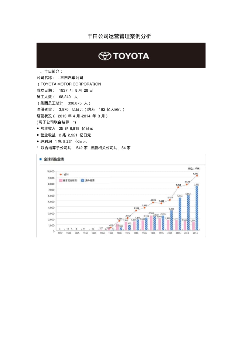 丰田公司运营管理案例分析.pdf_第1页