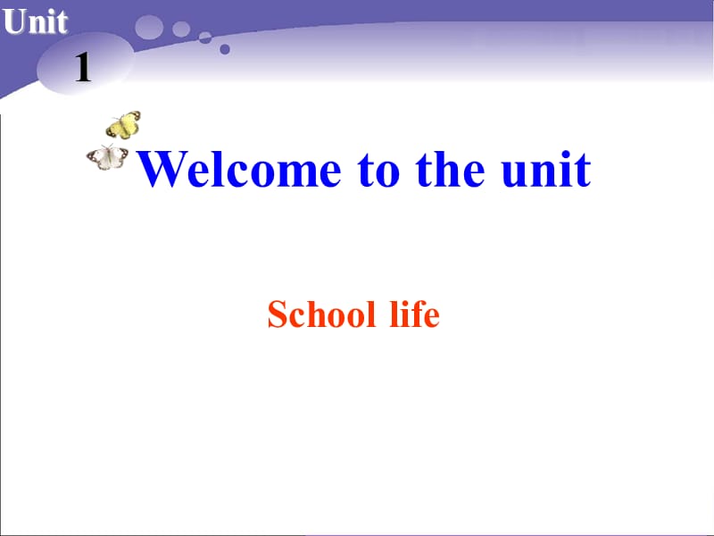 Book 1_U1_Welcome to the unit.ppt_第1页
