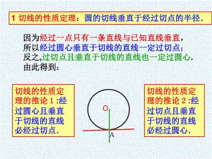 数学人教版九年级上册圆的切线的性质及判定定理.pdf