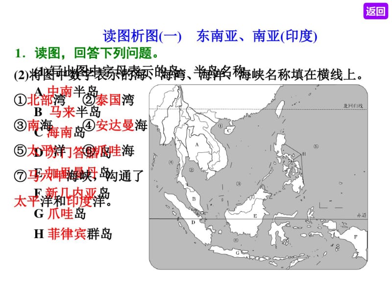 标题-2018-2019学年高中新三维一轮复习地理人教版：第三部分第一章第二讲世界地理分区.pdf_第2页