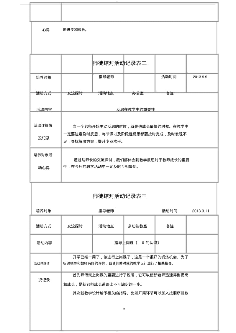 【优质文档】师徒结对活动记录表(1).pdf_第2页