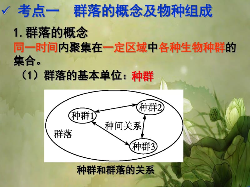 第32讲群落的结构和演替(一轮复习)..pdf_第2页