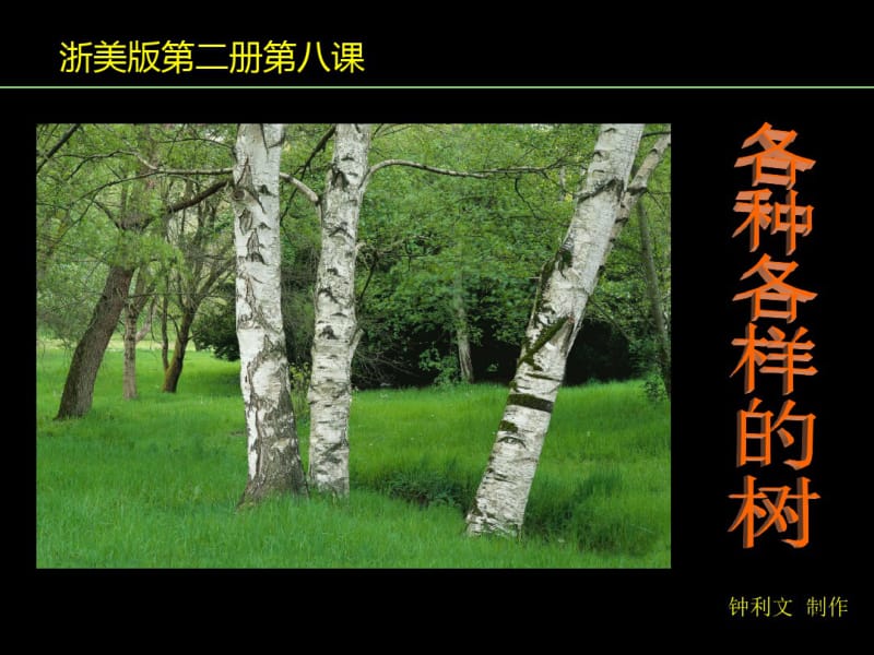 美术二年级-各种各样的树树课件.pdf_第2页