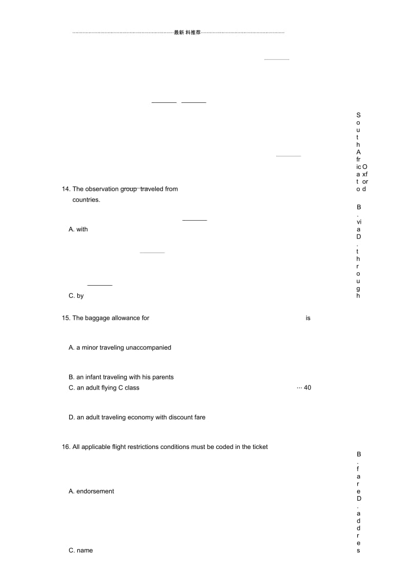 航空英语1课程复习考试试题及答案A.docx_第3页