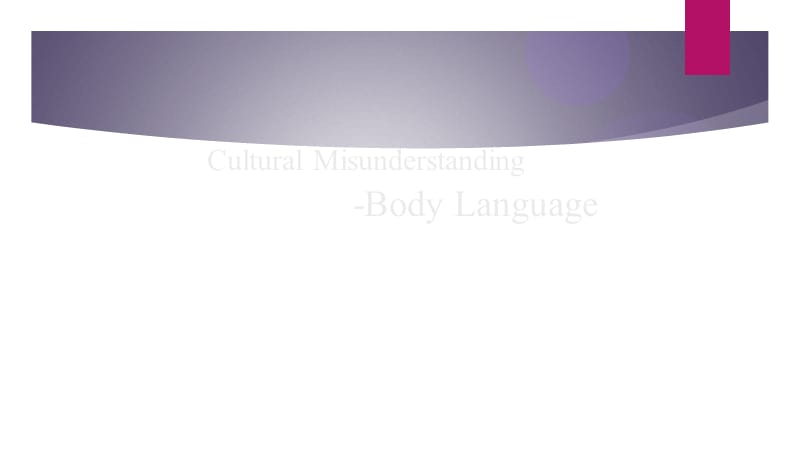 Body Language身体语言PPT英文.ppt_第1页
