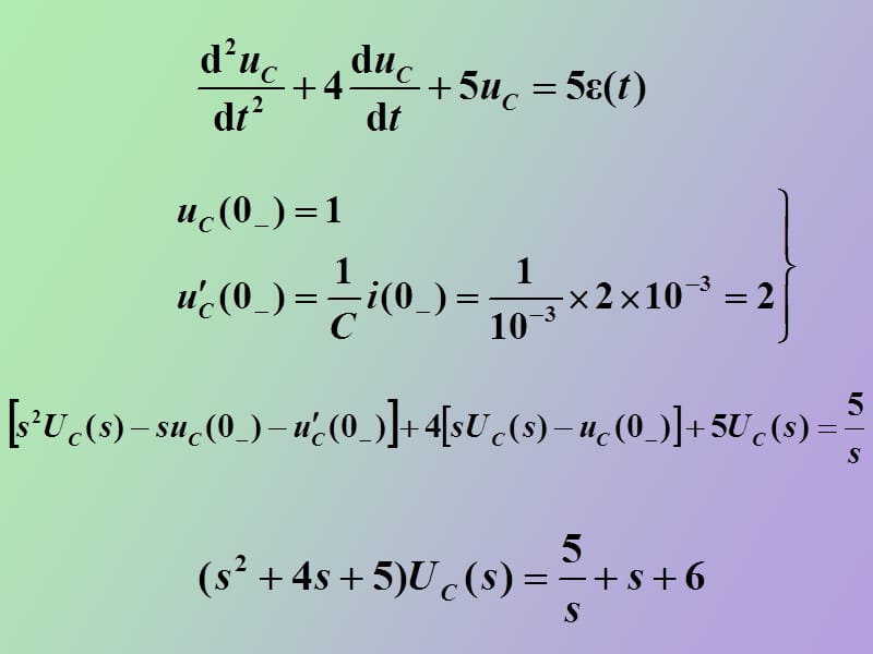 线性动态电路方程的拉普拉斯变换解法.ppt_第2页